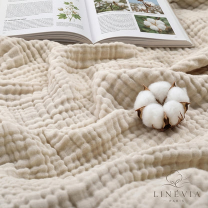 La Couverture en Mousseline de Coton