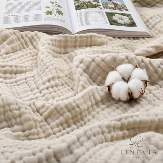 La Couverture en Mousseline de Coton
