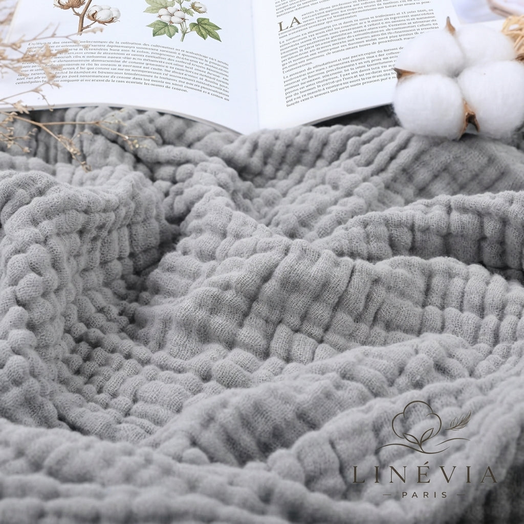 La Couverture en Mousseline de Coton